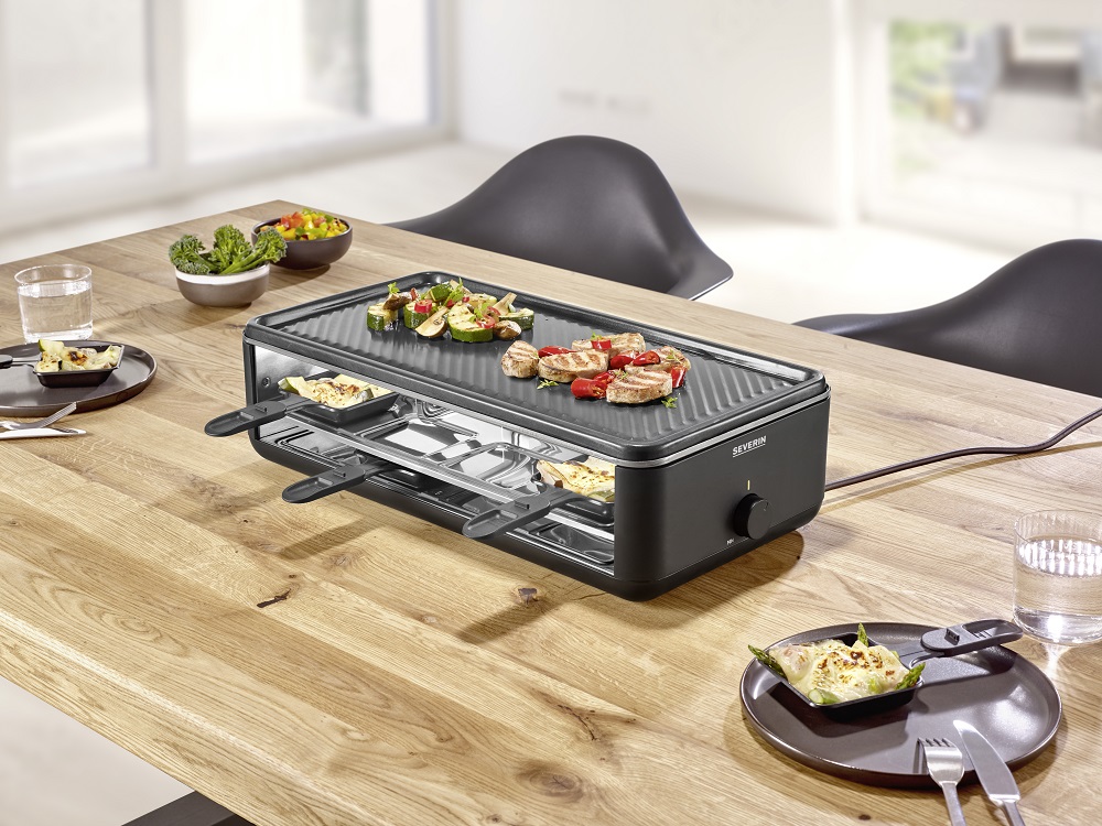 Grill raclette Severin RG2365 1300 W pod skosem